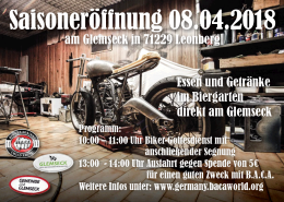 Motorrad Saisoneröffnung Bikertreff Glemseck Motorradtreffen