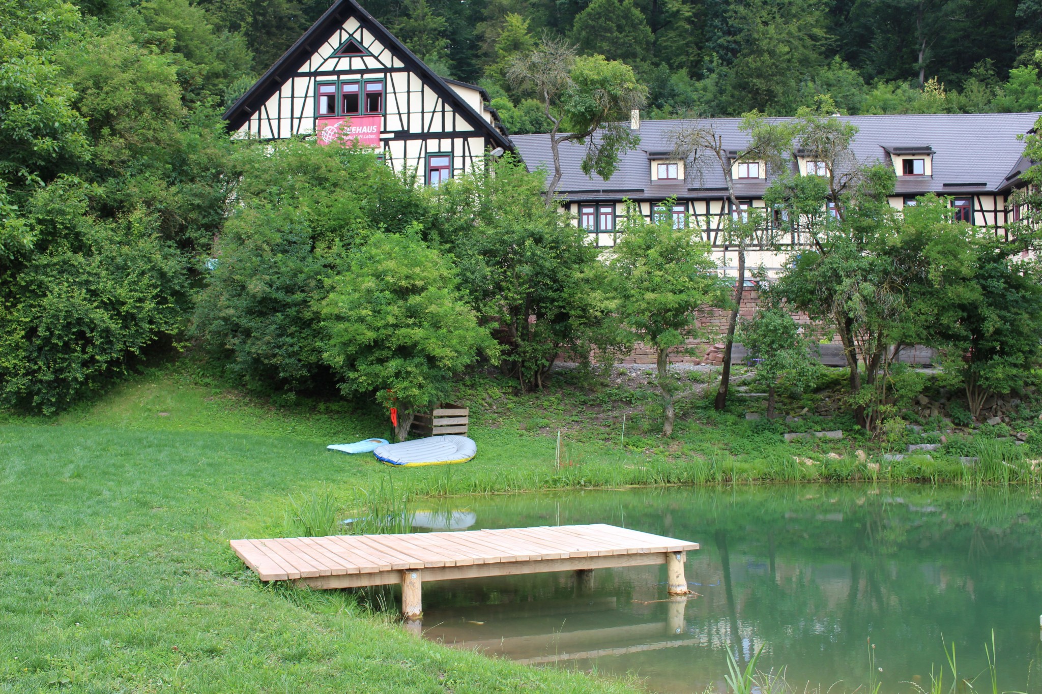 Gemeinschaftsabend am SeehausTeich Gemeinde am Glemseck