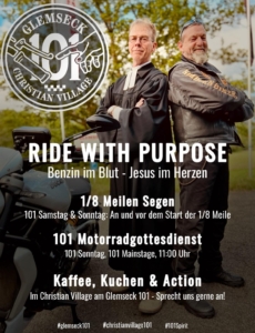 Christian Village, Glemseck 101, Motorradgottesdienst, Motorradsegnung, MoGo, Motorrad, Gottesdienst, christlich, Motorradclub